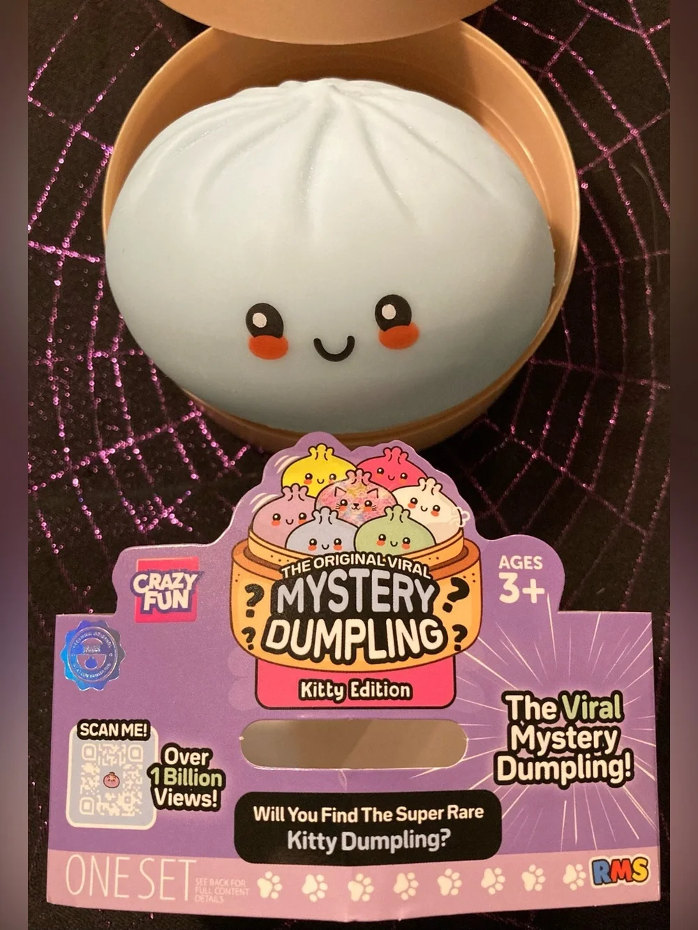 Baby Blue Mystery Dumpling Kitty Edition By RMS